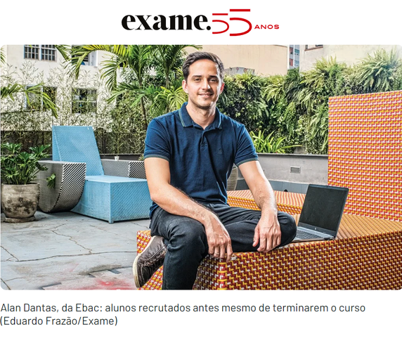 Alan Dantas em destaque na Revista Exame
